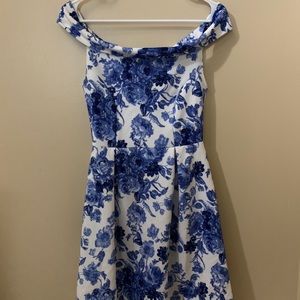 Off the shoulder dress